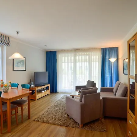 Dünenpark - Komfort Mit 1 Schlafzimmer Und Balkon Im Obergeschoss 108 * Binz