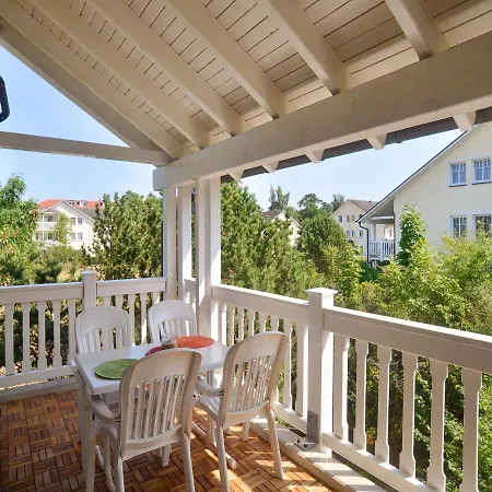 Dünenpark - Komfort Mit 1 Schlafzimmer Und Balkon Im Obergeschoss 108 * Binz